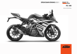 KTM RC 390 2021 Bruksanvisning