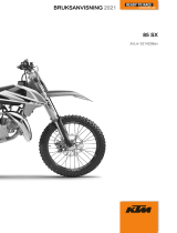 KTM 85 SX 19/16 2021 Bruksanvisning