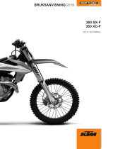 KTM 350 XC-F 2019 Bruksanvisning