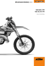 KTM 150 EXC TPI 2021 Bruksanvisning