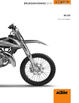 KTM 85 SX 17/14 2018 Bruksanvisning