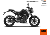 KTM 200 Duke 2021 Bruksanvisning