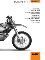 KTM 450 EXC Six Days 2014 Bruksanvisning