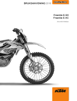 KTM Freeride E-SX 2016 Bruksanvisning