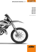 KTM 300 XC 2017 Bruksanvisning