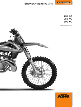 KTM 300 XC 2018 Bruksanvisning