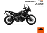 KTM 890 Adventure 2021 Bruksanvisning