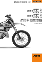 KTM 300 XC-W TPI Erzbergrodeo 2021 Bruksanvisning