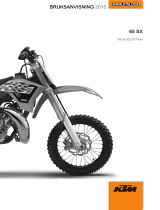 KTM 65 SX 2015 Bruksanvisning