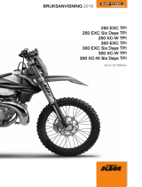 KTM 300 EXC TPI 2019 Bruksanvisning