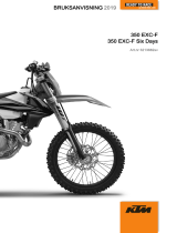 KTM 350 EXC-F Six Days 2019 Bruksanvisning