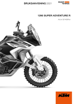 KTM 1290 Super Adventure R 2021 Bruksanvisning