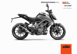 KTM 125 Duke 2021 Bruksanvisning