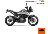 KTM 390 Adventure 2021 Bruksanvisning