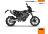 KTM 690 SMC R 2017 Bruksanvisning