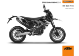 KTM 690 SMC R 2015 Bruksanvisning