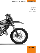 KTM 125 XC-W 2018 Bruksanvisning