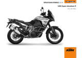 KTM 1290 SUPER ADVENTURE R2018 Bruksanvisning