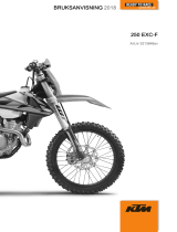 KTM 250 EXC-F SIX DAYS 2018 Bruksanvisning