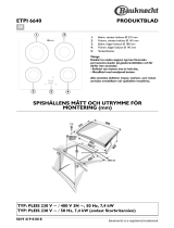 Bauknecht ETPI 6640 IN Program Chart