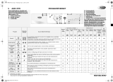 Whirlpool AWO 3770 Program Chart