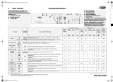 Whirlpool AWO 1200 EX/1 Program Chart