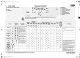 Whirlpool AWO 12963/1 Program Chart