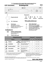 Bauknecht GSF GULDSEGL-1 WS Program Chart
