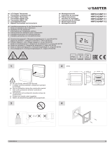 sauter NRFC 413, 422…424 Assembly Instructions