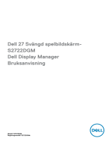 Dell S2722DGM Användarguide