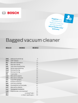 Bosch BGLS2 Bagged Vacuum Cleaner Användarmanual