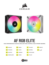 Corsair AF RGB ELITE Triple Fan Kit Användarmanual