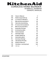 KitchenAid 5KHBBV53 Cordless Hand Blender Användarmanual