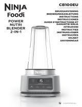 Ninja CB100EU Power Nutri Blender 2 In 1 Användarmanual