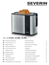 SEVERIN AT 2217 Automatic Toaster Användarmanual