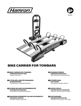 Hamron 023292 Towbar Bike Carrier Bruksanvisning
