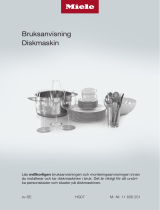 Miele G 5023 SCU Excellence Bruksanvisningar