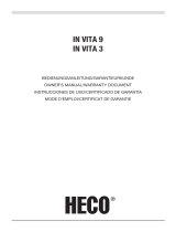 Heco IN VITA 3 Compact Premium Bookshelf Speaker Bruksanvisning