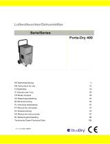 Dantherm Porta-Dry 400 Condensation Dehumidifier Användarmanual