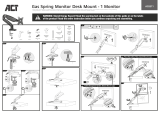 ACT AC8311 Gas Spring Monitor Desk Mount Installationsguide