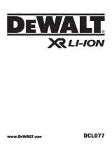 DeWalt DCL077 Användarmanual