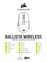 Corsair BALLISTA Wireless MOBA MMO Gaming Mouse Användarguide