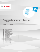 Bosch BGLS2 Bagged Vacuum Cleaner Användarmanual