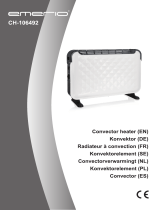 Emerio CH-106492 Convector Heater Användarmanual