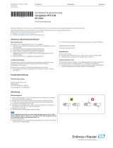 Endres+Hauser KA Ceraphant PTC31B IO-Link Short Instruction