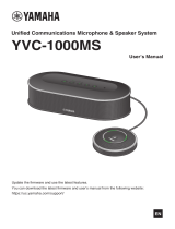 Yamaha YVC-1000MS Användarmanual