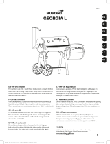 Mustang Off-set smoker Georgia L Bruksanvisning