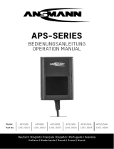 ANSMANN APS300 APS Series Adapter Användarmanual