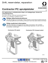 Graco 3A6299K, Contractor PC-sprutpistoler, drift, reservdelar, reparation Användarmanual