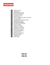 Franke FSMA 605 Smart Angled Hood Installationsguide